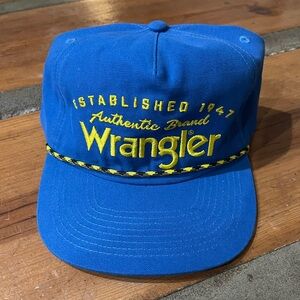 wrangler trucker hat